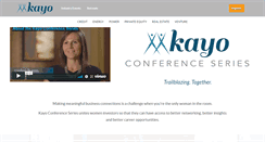 Desktop Screenshot of kayoconferenceseries.com